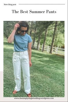 Check out these affordable options for pants to keep you cool and classy this summer. Pants For Summer, Best Pants, Effortless Outfit, Field Day