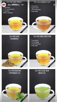 Healing Tea Recipes, Teas For Headaches, Throat Tea, Sore Throat Tea, Tea Tips, Tea Remedies, Healthy Remedies, Resep Smoothie, Healing Tea