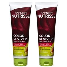 PRICES MAY VARY. Infused with avocado oil and pure pigments, refresh your auburn red hair color in just 5 minutes to nourish and revive vibrancy - best suited for color treated neutral or cool brown hair Non-permanent hair color mask refreshes radiant hair color in between colorings and say goodbye to damage caused by sun exposure and styling Restore color vibrancy, softness, smoothness and shine with avocado oil Paraben Free and Silicone-Free Vegan Auburn Red Hair Color, Non Permanent Hair Color, Red Hair Outfits, Garnier Hair Color, Cool Brown Hair, Auburn Red Hair, Hair Color Removers, Color Mask, Schwarzkopf Color