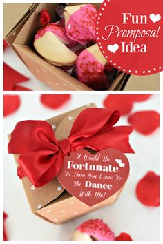 valentine's day gift box filled with macaroni and cheese hearts for him or her