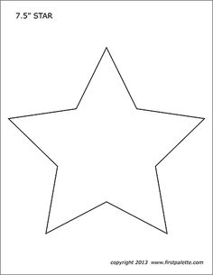 a star that has been cut out to look like it is in the shape of a face