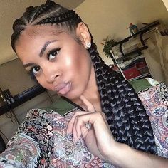 Cornrow Styles, Ghana Braids, Pelo Afro, Cornrow, Cornrow Hairstyles, African Braids Hairstyles, African Braids