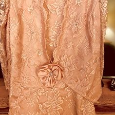 Beautiful Mothers Dress For Events Such As Wedding , Formal Evening Attire. Worn Once And Then Dry Cleaned. Actual Color Very Light Pink. Feminine Lace Evening Dress For Formal Occasions, Elegant Lace Dress For Wedding, Dressy Lace Wedding Dress, Elegant Pink Mother Of The Bride Dress For Wedding, Feminine Fitted Dress For Mother Of The Bride, Formal, Elegant Pink Gown For Mother Of The Bride, Dressy Long Sleeve Evening Dress For Wedding, Mother Of The Bride Long Sleeve Lace Evening Dress, Elegant Fitted Lace Dress For Mother Of The Bride