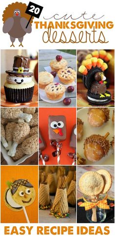 thanksgiving desserts are easy to make and so delicious