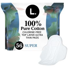 PRICES MAY VARY. FEMININE PADS FREE OF dyes, fragrances, and synthetic pesticides BREATHABLE 100% PURE COTTON TOP LAYER 100% PLANT BASED ABSORBENT CORE FROM THE #1 COTTON PERIOD CARE BRAND ON A MISSION to make exceptional period care accessible for all RANGE OF SIZES: L Menstrual Pads Available in Regular, Super, Maxi, and Overnight FSA/HSA ELEGIBLE: Check with your FSA or HSA plan on the coverage of feminine products Feminine Pads, Period Care, Period Pads, Best Bond, Menstrual Pads, Sanitary Napkin, Feminine Care, Loving Your Body, Pesticides