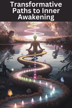 the cover of transformative paths to inner awakeing