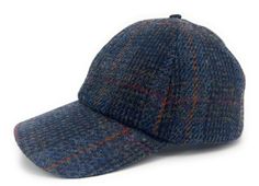 Harris Tweed Golf /Baseball Cap. Full Harris Tweed Baseball Cap, Quilted Lining. Fits To Head size - 57cm - 62cm. Harris Tweed Wool Relaxed Suitable For Men And Women, Adjustable Strap at Back. Care: Dry Clean Only Tweed Cap With Herringbone Pattern, Tweed Winter Cap, Plaid Cap For Fall, Casual Outdoor Hat With Herringbone Pattern, Casual Tweed Hat With Curved Brim, Classic Plaid Hat With Curved Brim, Casual Winter Hat With Herringbone Pattern, Outdoor Cap With Herringbone Pattern, Casual Tweed Hats For Fall