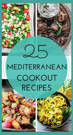 the top 25 mediterranean cookout recipes