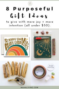 the 8 purposeful gift ideas to give with more joy and more intention all under $ 50