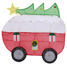 Styledtoresembleavintagecampertrailer,thisredandwhiteholidaydecorationwithaChristmastreeontopisreadytoroll.ThisChristmas,bringhomethejoyofcountrylivingwiththisadorablecampertrailer.Thisitemisaperfectadditiontoyourotheroutdoordecoration.Thecampercanalsoeasilybedisplayedindoorsunderyourtree.LitfrombehindwithwarmwhiteLEDslightsthatcreateadditionalsparkleandshine,thischarmingholidaydecorationwillmakeabeautifuladditiontoyourholidays.Thisdecorationisconstructedoffabr Camper Lights, Holiday Yard Decorations, Vintage Campers Trailers, Cone Christmas Trees, Christmas Yard Decorations, Camper Decor, Christmas Yard, Outdoor Holidays, Camper Trailer