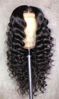 360 Wig, Wig Styling, Human Wigs, Curling Wand, Human Virgin Hair, Loose Hairstyles, Long Curly Hair