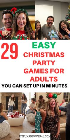 christmas party games for adults that you can set up in minutes to play on the nintendo wii