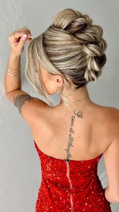 Twist Updo Hairstyles, Holiday Updo, Trendy Updos, Braids Updo, Bombshell Hair, Beautiful Braided Hair, Hair Upstyles, Peinados Recogidos, Hair Brained