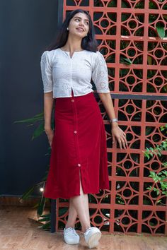 Casual wear – KULINA Long Skirt Top Designs, Simple Frock, Dress Designs For Stitching, Pretty Dresses Casual, Simple Frock Design, Stylish Kurtis Design, Western Dresses For Women, Simple Lehenga, Stylish Maxi Dress