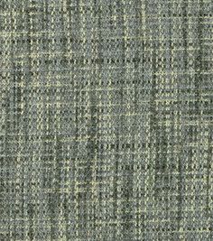 a gray and green checkered tweed fabric