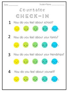 a worksheet with numbers and faces on it to help students learn how to count