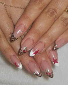 Beabadoobee Theme Nails, Building Gel Nail Designs, Zibra Paint Nail Art, Tortishell Nails Design Square, Aesthetic Nails 2024, Ahs Nails Ideas, Nail Ideas Alt, Gel X Nail Ideas Simple