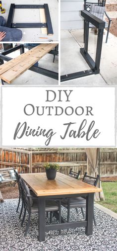 They have access to thousands of designs from all over the world. It is up to the homeowner to choose the look they want and the type of concrete they prefer. Diy Outdoor Dining Table, Diy Outdoor Dining, Diy Esstisch, Diy Patio Table, Diy Outdoor Table, Diy Dining, Mesa Exterior, Diy Furniture Projects, Diy Table