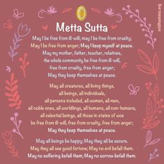 a poem written in the language of meta sutta