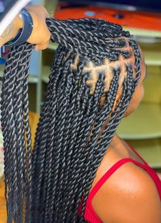 Long Twists, Type 4c Hairstyles, Braids To Try, Twist Box Braids, Havana Twist Hairstyles, Kids Braids, Trending In 2023