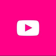 a pink background with a white play button on the bottom right corner and an arrow in the middle