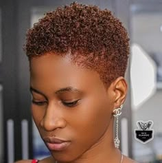 LouKisha Mims-Brackett on Instagram: "This color, cut and style…..🔥🔥🔥 *if you know the source, please share _________________________________ #naturalhair #naturalhairstyles #nhdaily #taperednaturalhair #taperedcut #naturalista #naturallyshesdope #kinkyhair #curlyhair #curlyhairstyles"