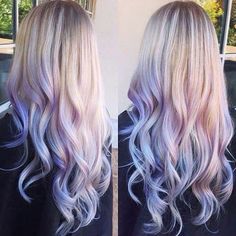 Purple Roots, Ombre Blond, Colored Hair Tips, Creative Hair, Lavender Hair, Super Hair, Hair Color Purple, Trendy Hair Color, Pastel Hair