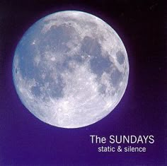 an image of the moon in the sky with caption that reads, the sundays static & slice