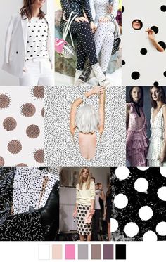 Moodboards Fashion, Fashion Trend Pattern, 2017 Fashion Trends, Connect The Dots