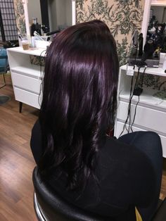 Violet | AVEDA | hair by bekki Purple Tinted Hair, Aveda Hair, Burgundy Hair