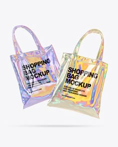 Creative Shopping Bag Design, Brand Bag Design, Creative Shopping Bag, Apparel Packaging, Marketing Merchandise, Shopping Bag Design, Holographic Design