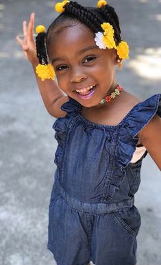 Kids Flower Necklace, Kids Flower Choker, Kids Choker, Kids Choker Necklace, Kids Flower Necklace, K Black Baby Girl Hairstyles, Cute Toddler Hairstyles, Floral Choker, Lil Girl Hairstyles, Kid Braid Styles, Toddler Hairstyles Girl, Girls Natural Hairstyles, Flower Choker