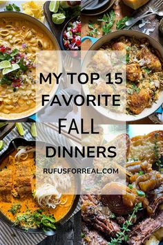 the top 15 favorite fall dinners