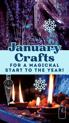 January Alter Ideas, New Year Witchy Tips, January Magical Correspondences, January Altar Ideas, Witchy January, Witchy Winter Decor, Witchy Winter Aesthetic, Pagan January, January Rituals