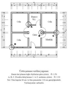 the floor plan for an apartment with three rooms