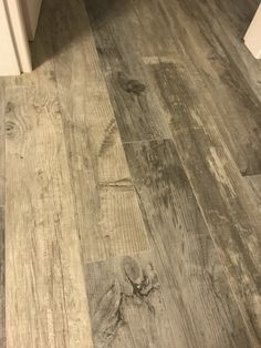 an image of wood flooring that looks like it has been cleaned and is in the process