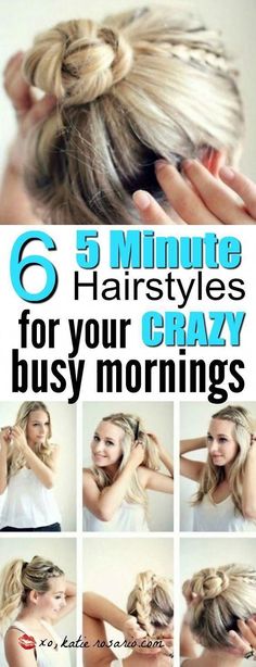 Straightforward 5 Minute Hairstyles for These Loopy Busy Mornings - XO, Katie Rosario- #Busy #Crazy #Easy #Hairstyles #katie #Minute #Mornings #Rosario Check more at https://howcandothis.com/hairstyleideas/straightforward-5-minute-hairstyles-for-these-loopy-busy-mornings-xo-katie-rosario/ Office Woman, Easy Work Hairstyles, Busy Office, 5 Minute Hairstyles, Bouffant Hair, Easy Hairstyle, Popular Haircuts