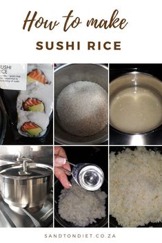 how to make sushi rice in an instant pressure cooker with instructions and pictures