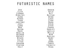 some type of font that is on top of a white sheet with the words futuristic