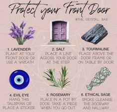 Witchy Homemaking, Hello Witchling, Home Feng Shui, Witchy Planner, House Protection, Using Crystals, Rosemary Sage, Witch Tips, Witch Rituals