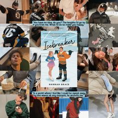 collage of photos from the movie icebreaker