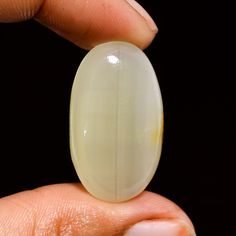 Natural Yellow Lace Agate Loose Gemstone, Fancy, Oval Shape Cabochon, Semi Precious Gemstone For Making Pendant, Flat Back Gemstone by cabsuniverse on Etsy Semi Precious Gemstones, Oval Shape, Loose Gemstones, Semi Precious, Happy Shopping