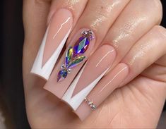 Aqua Nails, Long Square Nails, Clever Comebacks, Fantasy Nails, Gel Nails Diy