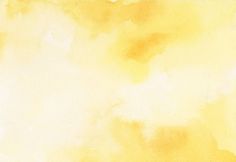 an orange and yellow watercolor background with white clouds