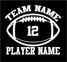 an image of a football player name on a black and yellow background with the words team name