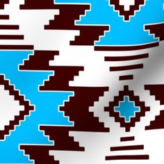 a blue and brown pattern is shown in this image