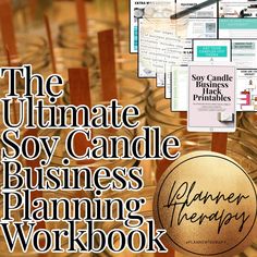 the ultimate soy candle business planning workbook is here to help you plan your next project