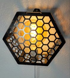 a light that is on the side of a wall