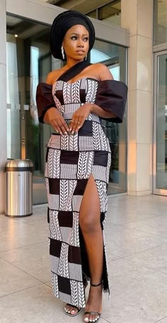 Chitenge Outfits, Kitenge Designs, Ankara Dress Designs, African Print Clothing