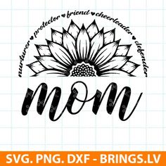 the svg dxf files for mother's day